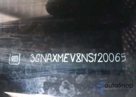 2022 Chevrolet Equinox Fwd Rs from USA, damaged, VIN 3GNAXMEV8NS120065